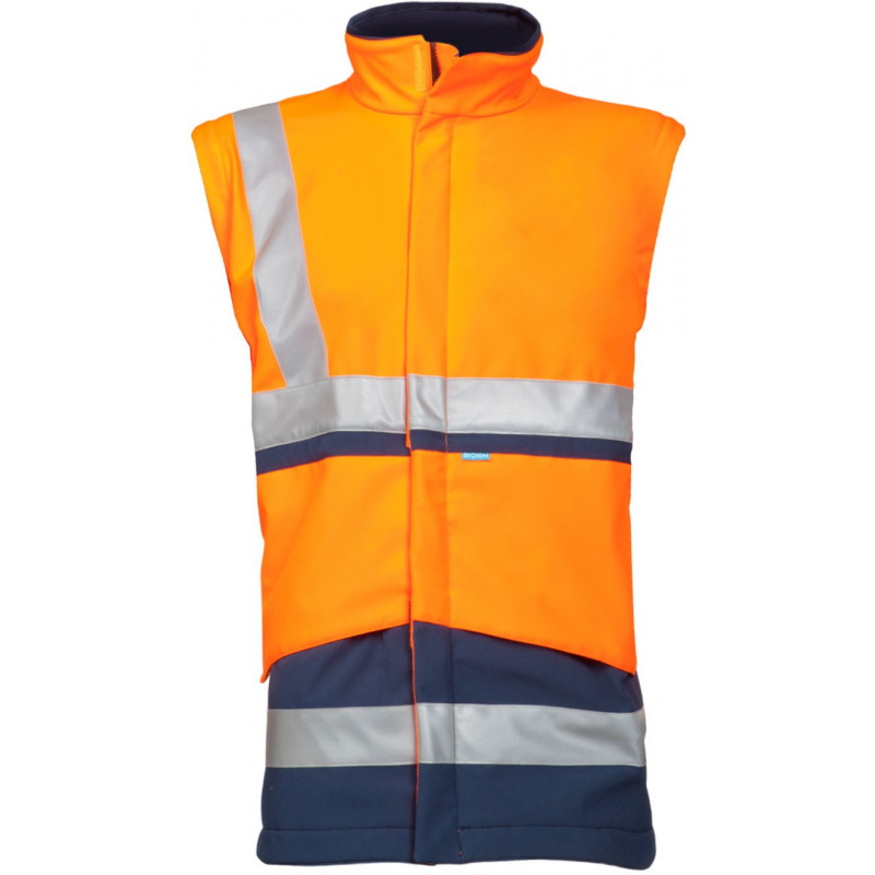Parka Siopor Haute Visibilité + Veste en Softshell détachable