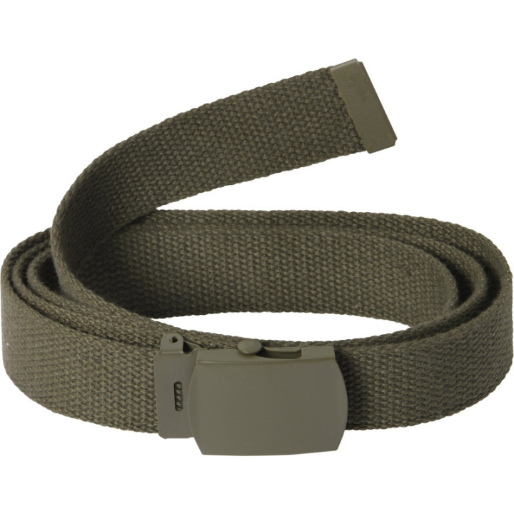 Ceinture toile unie 130 cm adulte chasse pêche