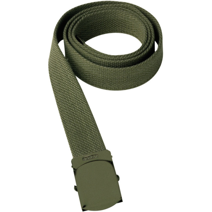 Ceinture toile unie 130 cm adulte chasse pêche