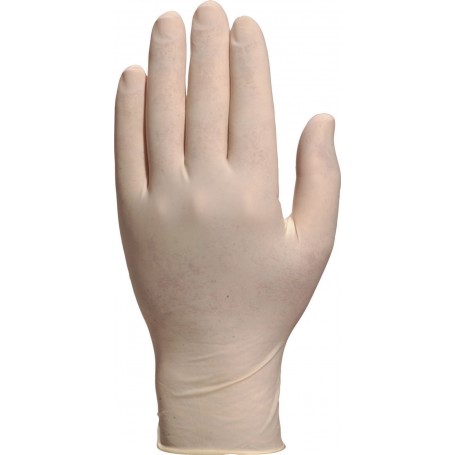 Gants fins en latex naturel jetables non poudrés