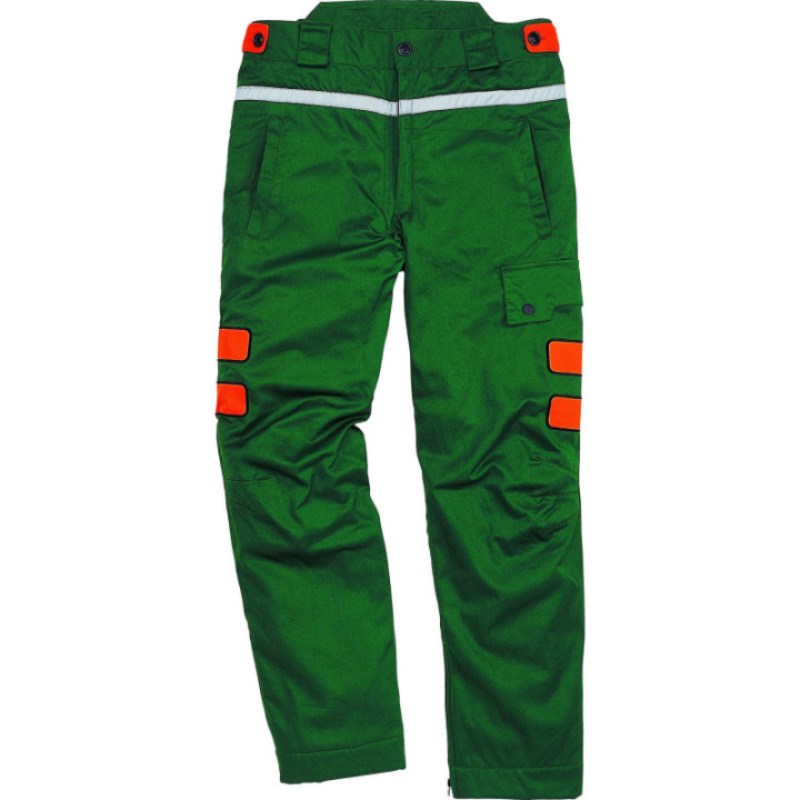 Pantalon bûcheron anti-coupure para-aramide travaux forestiers