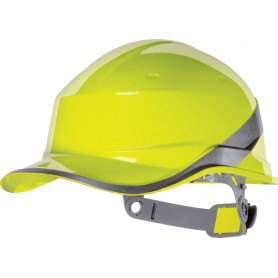 Casque de chantier abs style casquette baseball + jugulaire - serrage rotor®