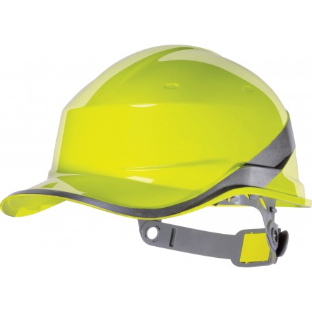 Casque de chantier abs style casquette baseball + jugulaire - serrage rotor®