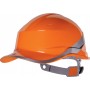 Casque de chantier abs style casquette baseball + jugulaire - serrage rotor®