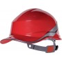 Casque de chantier abs style casquette baseball + jugulaire - serrage rotor®