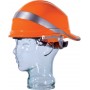 Casque de chantier abs style casquette baseball + jugulaire - serrage rotor®