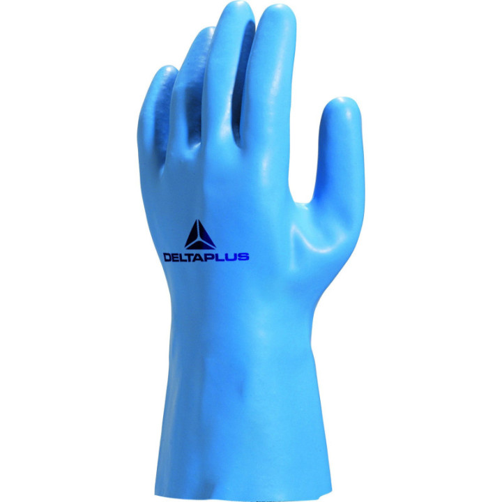 Gant latex coton jersey 30 cm travaux lourds professionnels