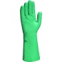 Gant de ménage nitrile vert