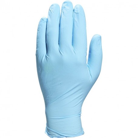 Gants jetables nitrile non poudrés longueur 24cm