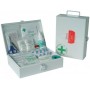 Trousse de secours metal blanc pour 8 personnes