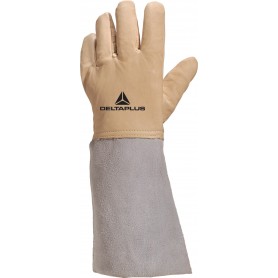 Gants cryogénique en cuir traité hydrofuge