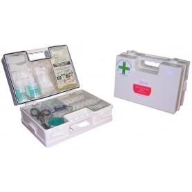 Trousse de secours abs blanc pour 10 personnes