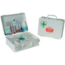 Trousse de secours polypro blanc pour 8 personnes