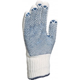 Gant tricot enduction de picots pvc