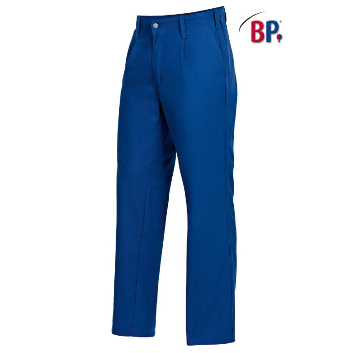 Pantalon de travail coton homme BP bleu, tailles S à XXXL