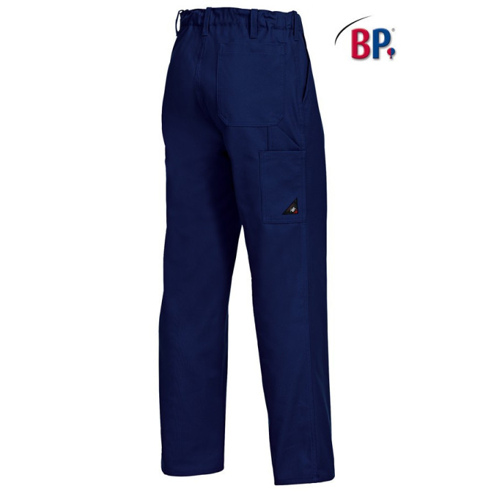 Pantalon de travail coton homme BP bleu, tailles S à XXXL