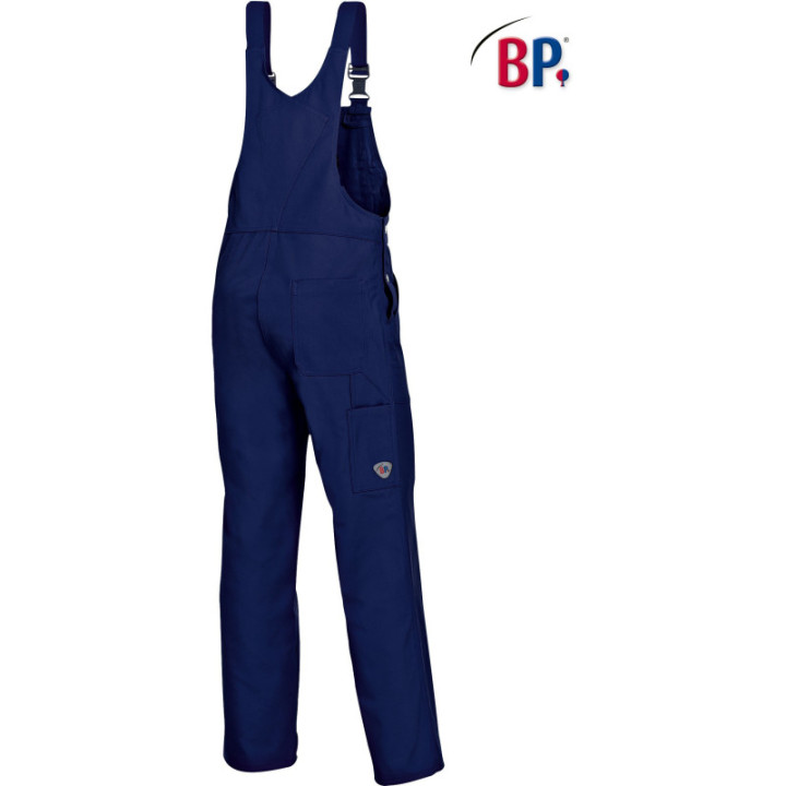 Cotte à bretelles coton majoritaire BP pour professionnels