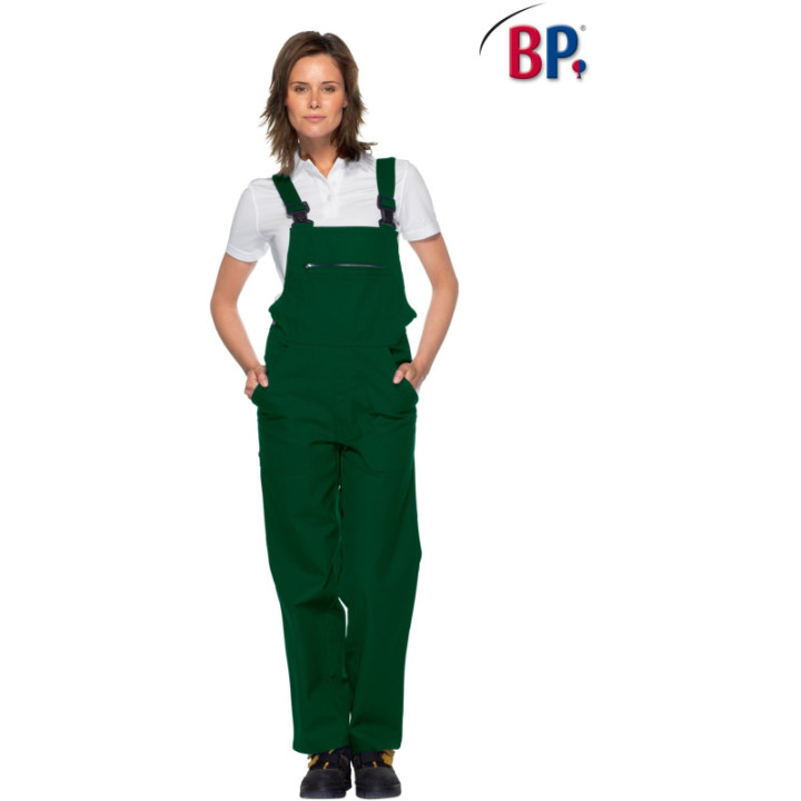 Cotte à bretelles coton majoritaire BP pour professionnels