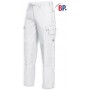 Pantalon de travail en coton et polyester avec poches genoux