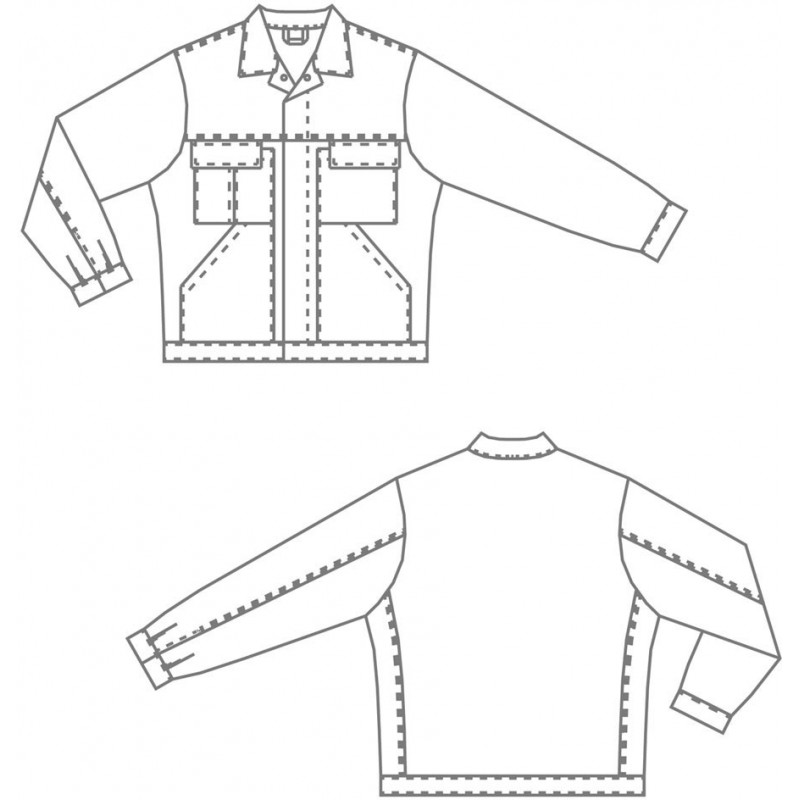 Blouson de travail homme en coton
