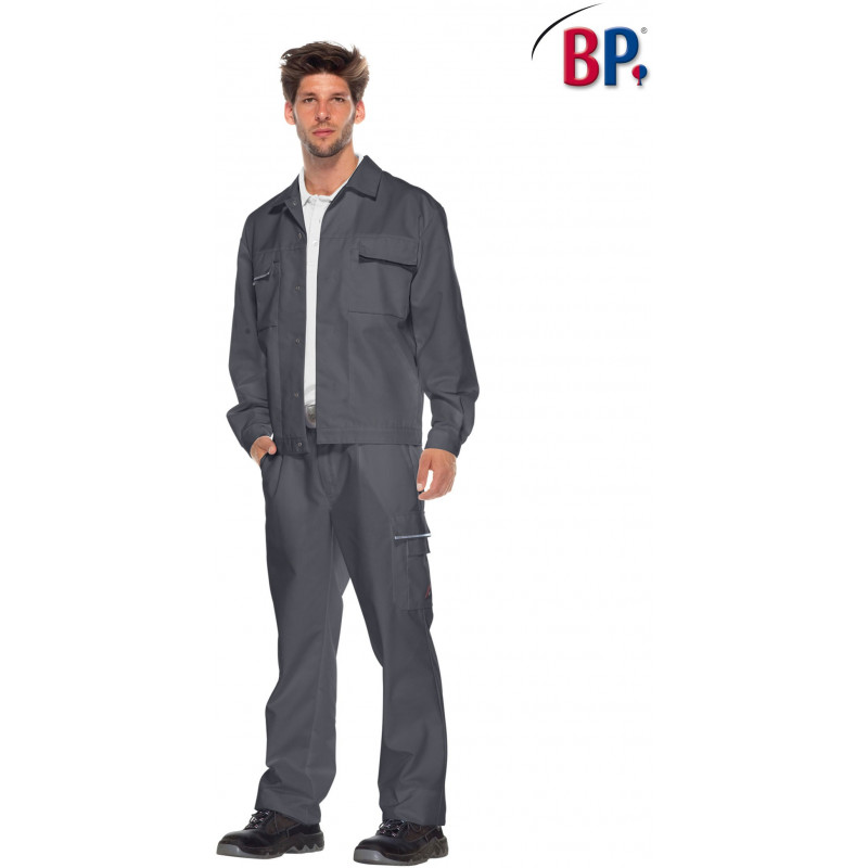 Blouson de travail anti-rayures en polyester et coton