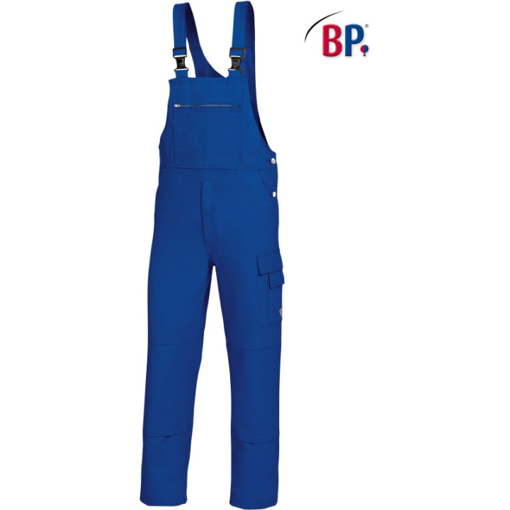Cotte à bretelles coton poches genoux BP travail pro