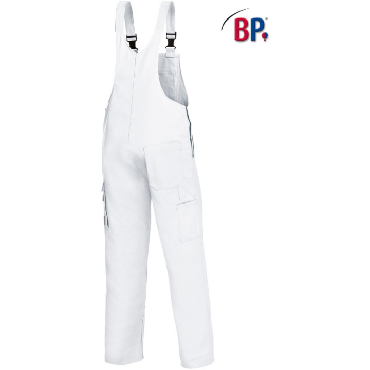 Cotte à bretelles coton poches genoux BP travail pro