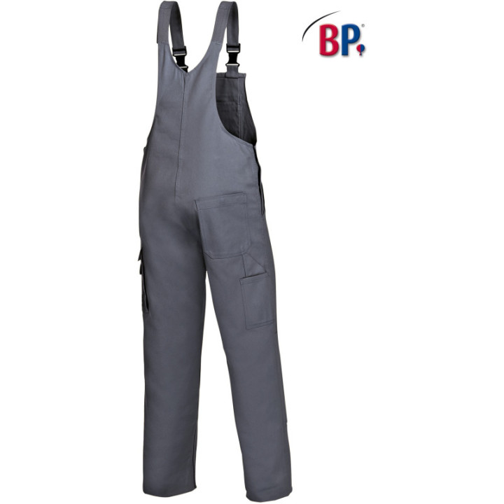 Cotte à bretelles coton poches genoux BP travail pro