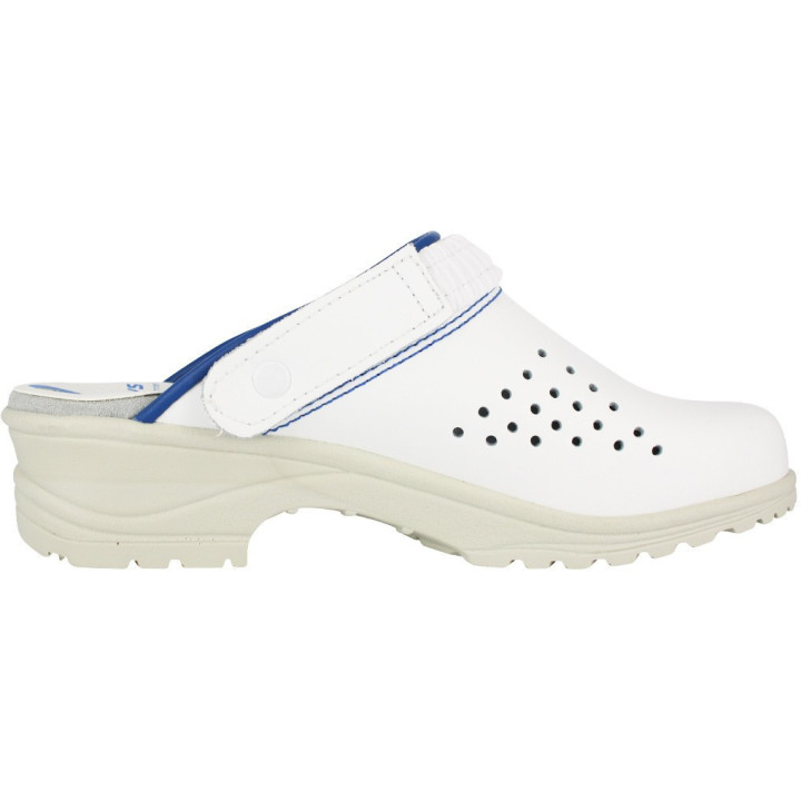 Sabot de travail aéré cuir confort cuisine restauration