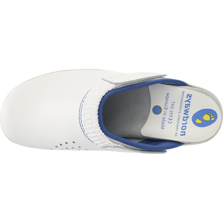 Sabot de travail aéré cuir confort cuisine restauration