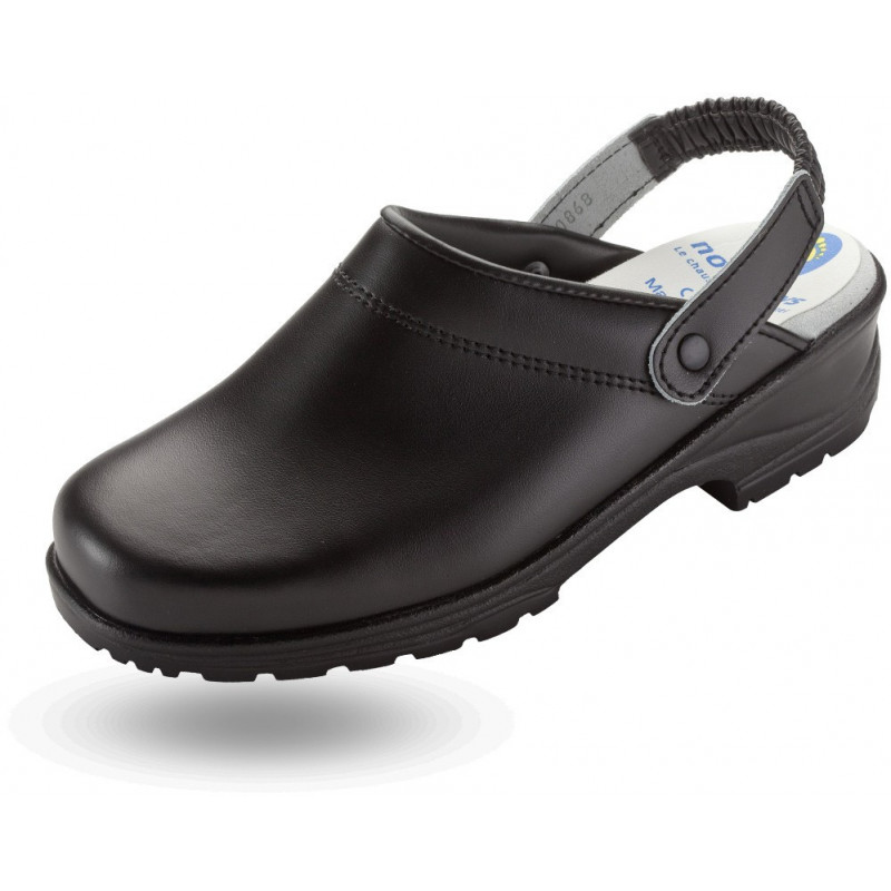 Sabot aéré en cuir, souple et super confortable