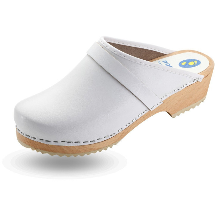 Sabot suédois en bois cuir pro cuisine NORDWAYS