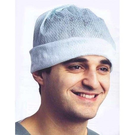 Bonnet chaussette non tissé profil bonnet aéré