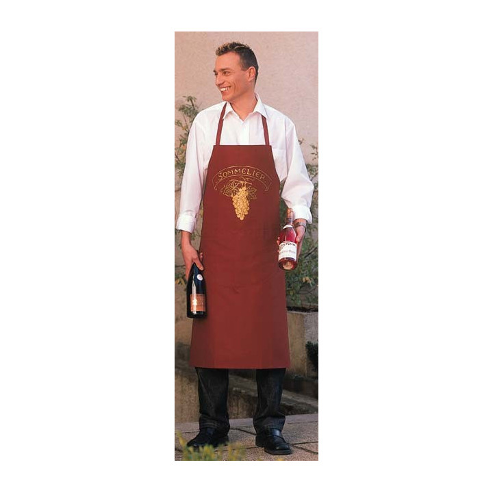 Tablier bavette maraîcher coton 100x100 cm usage pro