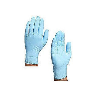 Gants nitrile jetables non poudrés 24 cm usage professionnel