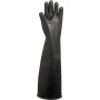 Gant latex noir non floqué longueur 60 cm