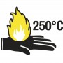 Gant Kevlar anti-chaleur 250° Celsius avec manchette