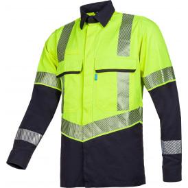 Chemise haute visibilité avec protection ARC (2)
