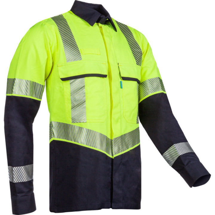 Chemise haute visibilité ARC SIOEN pour travail sécurisé
