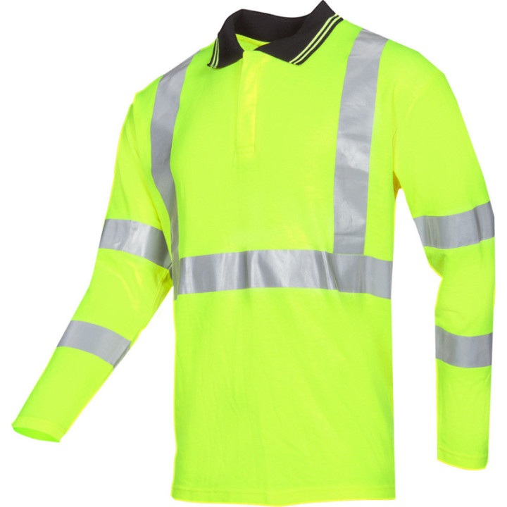 Polo haute visibilité ARC SIOEN homme manches longues