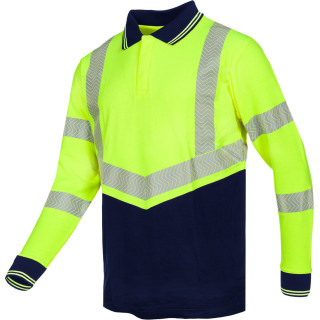 Polo haute visibilité ARC SIOEN manches longues pro