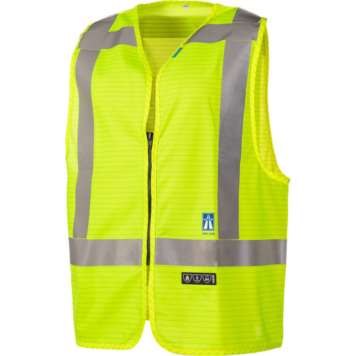 Gilet haute visibilité ignifugé antistatique Sioen RWS