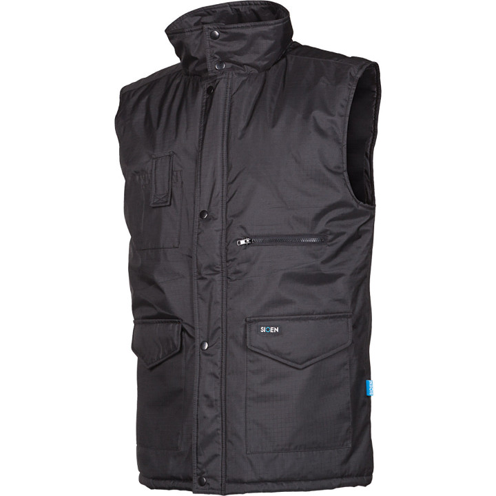 Gilet chaud matelassé sans manche SIOEN travail homme
