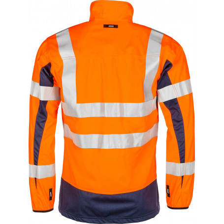 Veste softshell haute visibilité
