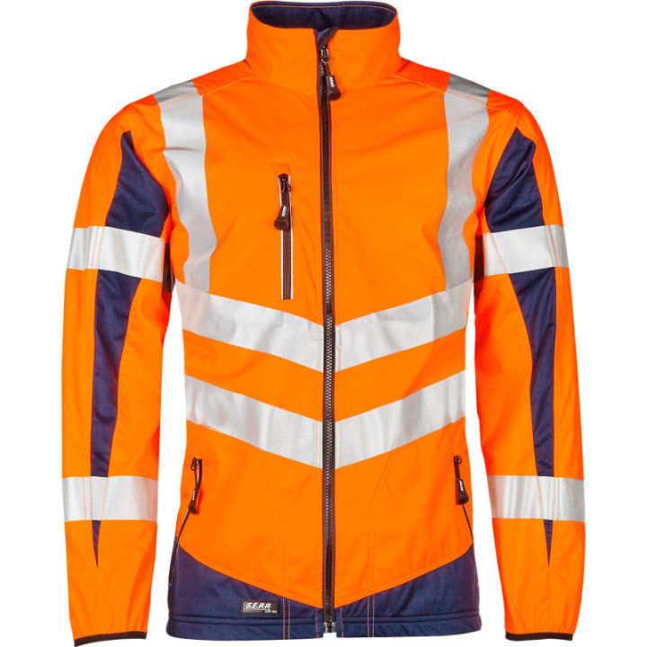 Veste softshell haute visibilité SIOEN pour travaux extérieurs