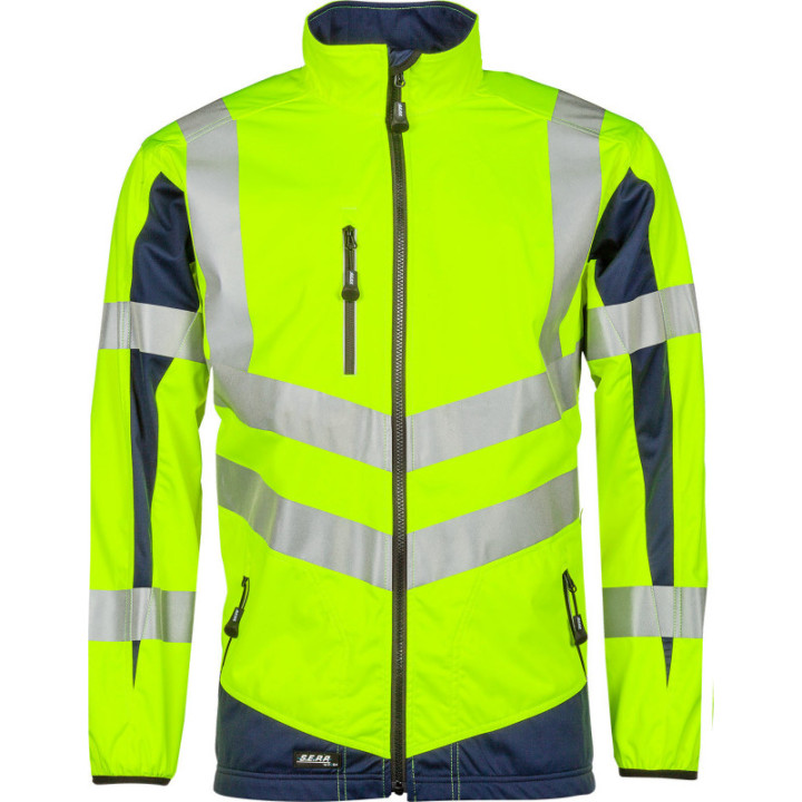 Veste softshell haute visibilité SIOEN pour travaux extérieurs