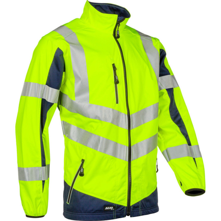 Veste softshell haute visibilité SIOEN pour travaux extérieurs