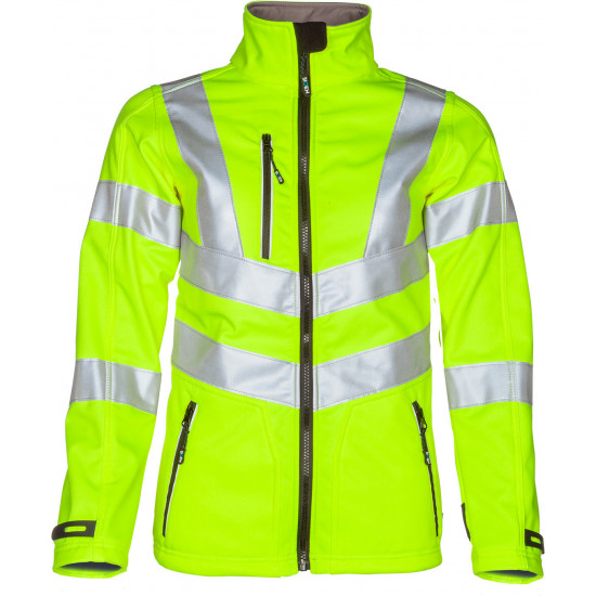 Softshell femmes haute visibilité