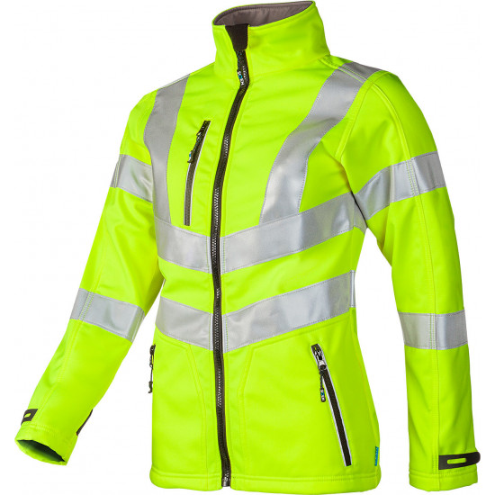 Softshell femmes haute visibilité