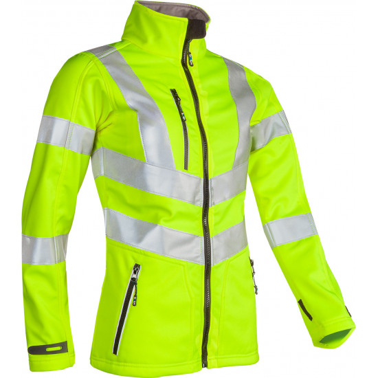 Softshell femmes haute visibilité